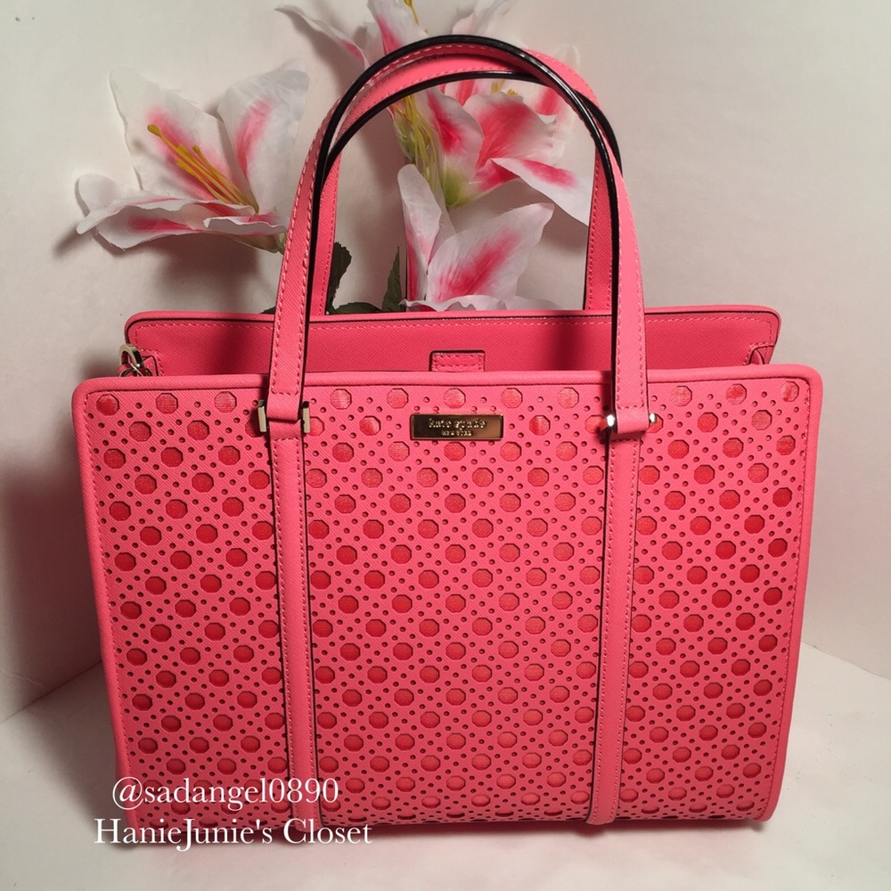 🌈🦄NEW KATE SPADE ROMY CANNING FLAMINGO SATCHEL